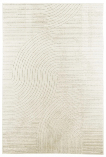 Alfombra 'Shaggy Indoor-Outdoor' 80x150cm - Crema