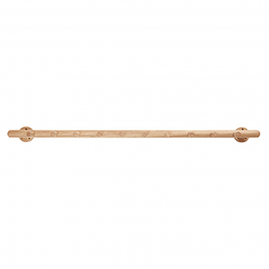 Barra de abrigo '10 hooks' - Roble