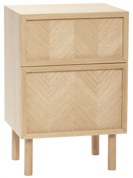 Mesa auxiliar 'Herringbone' - Natural