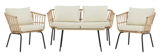 Conjunto lounge 'Palamos' - Natural