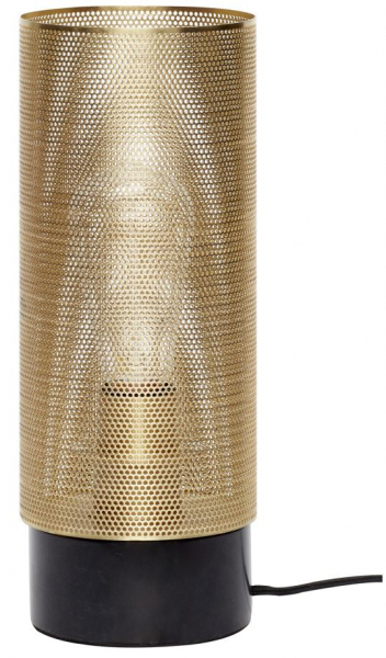 Lámpara de mesa 'Edge' - Negro/Mesón