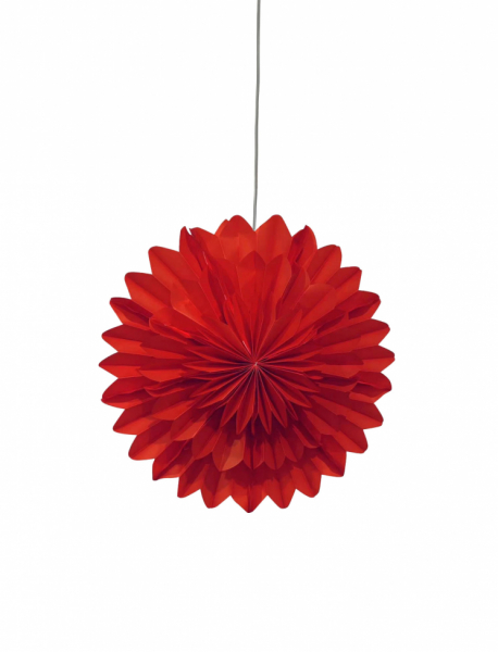 Estrella de Adviento 'Lotus' 45cm - Roja