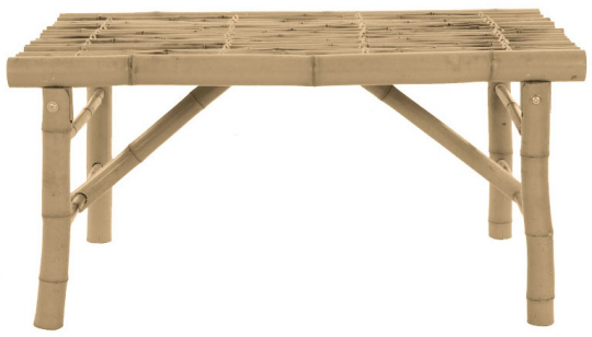 Mesa de jardín 'Bambu' - Natural