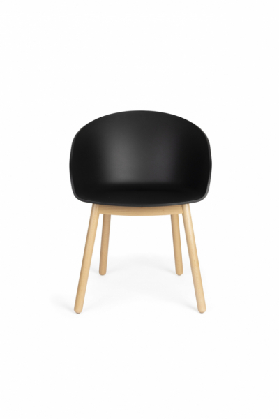 Sillón 'Void' - Natural/Negro