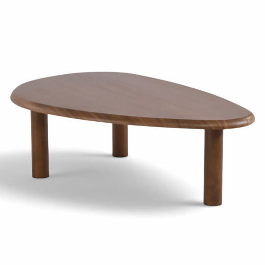 Mesa de centro 'Uovo' 116.5x73cm - Nogal