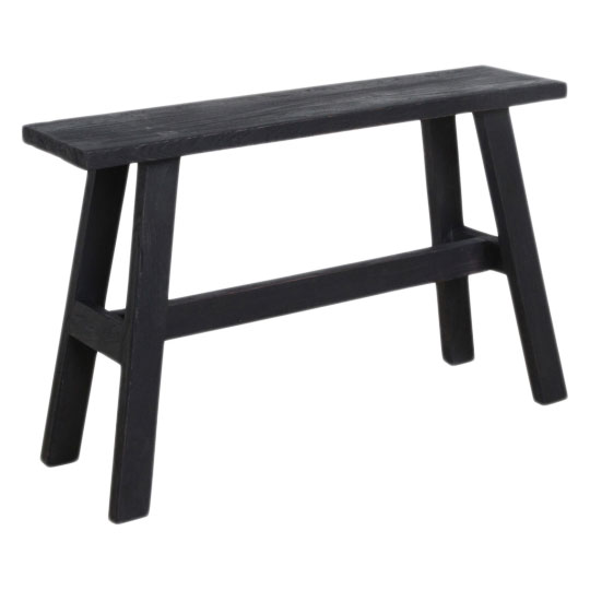 Banco 'Hållplats' L - Negro