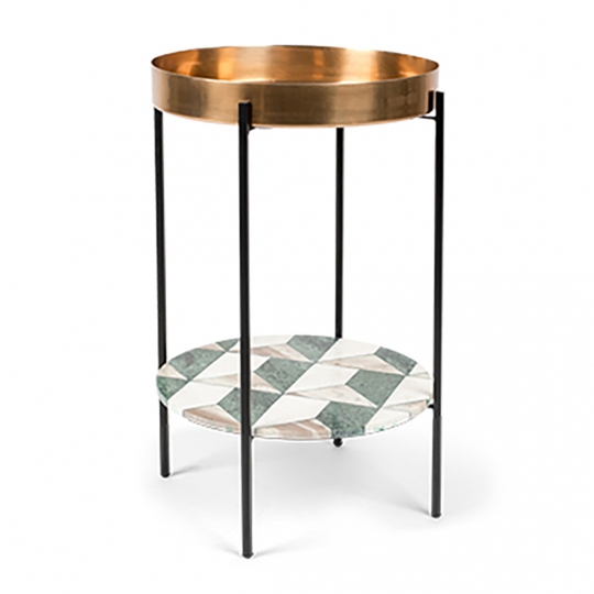 Mesa auxiliar 'Another marble' - Mármol