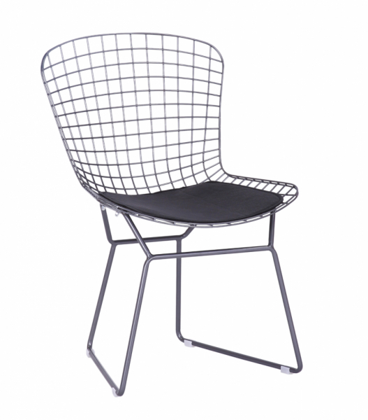 Silla 'Bertoia' - Plata/Gris