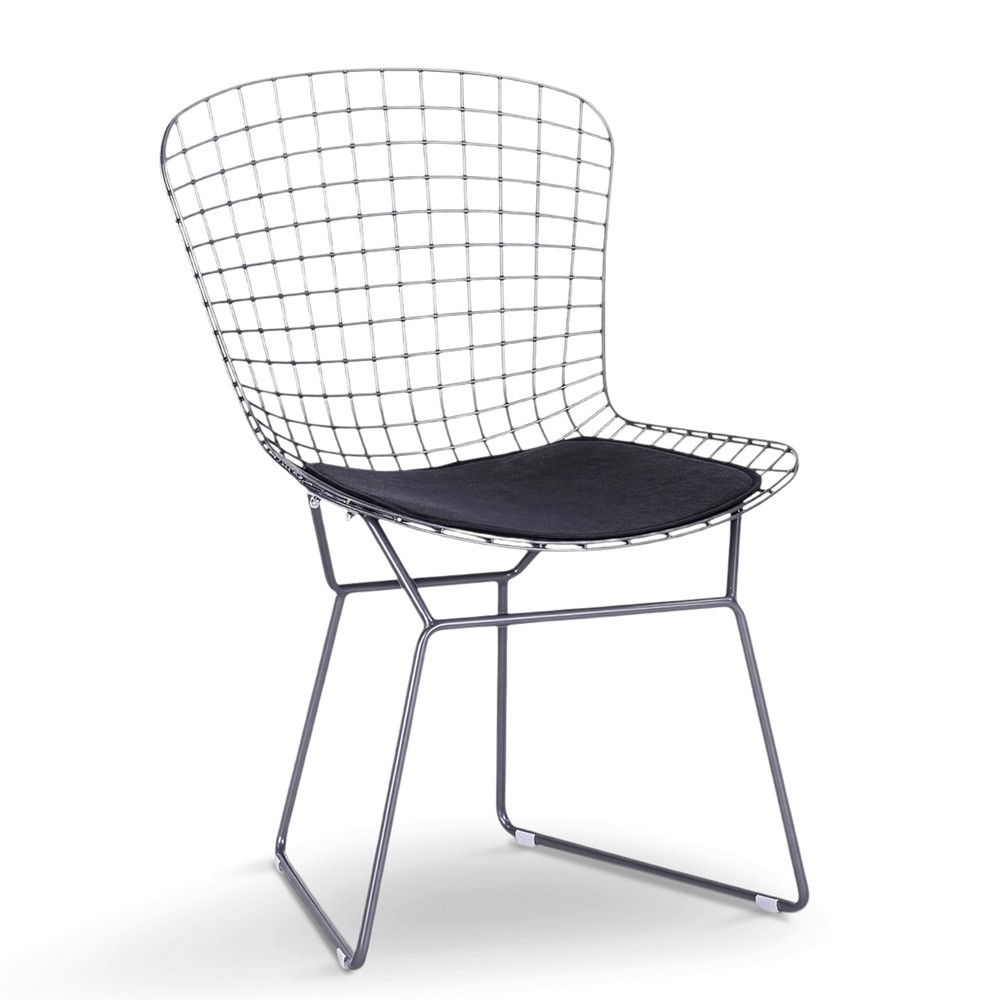 Silla 'Bertoia' - Plata/Gris