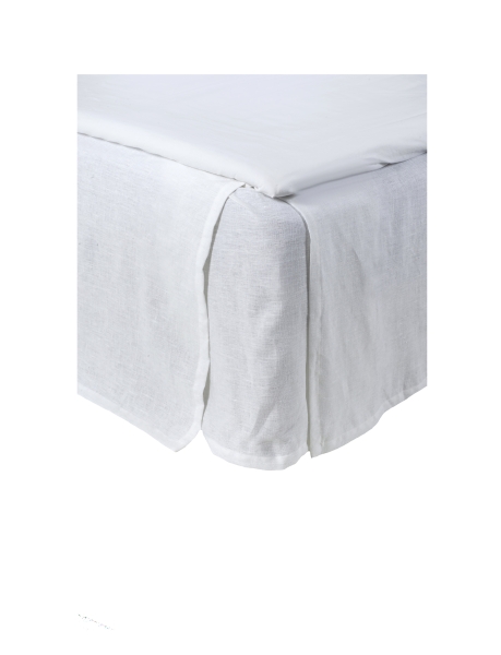 Funda de cama 'Miramar' 120x220x42 - Blanca