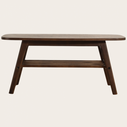 Mesa de café 'Créme' - Nogal