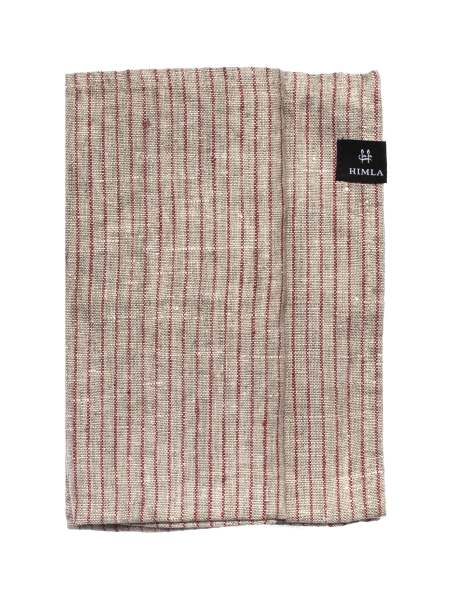 Servilleta 'Linus' 45x45 - Rojo/Negro