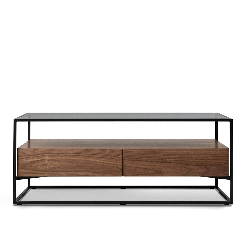 Mesa de centro 'Detroit' - Nogal/Negro