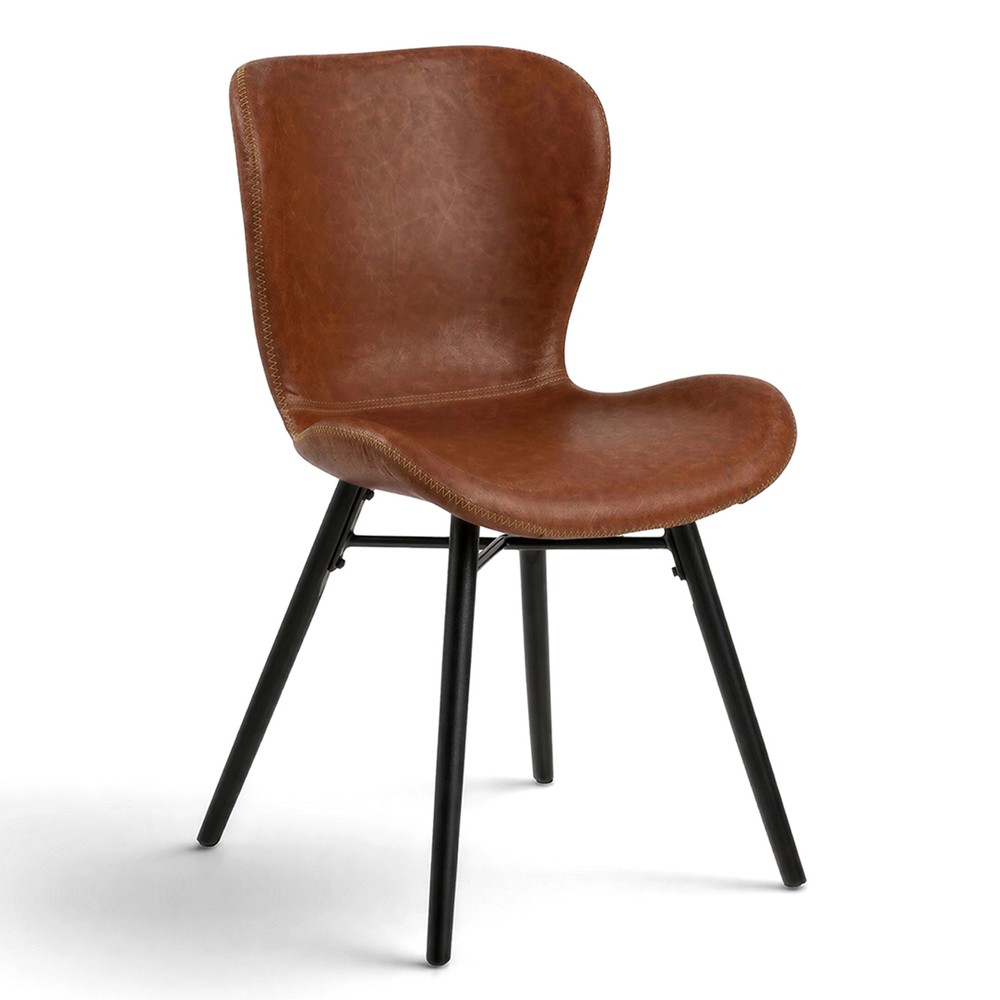Silla 'Böda' - Negro/Marrón