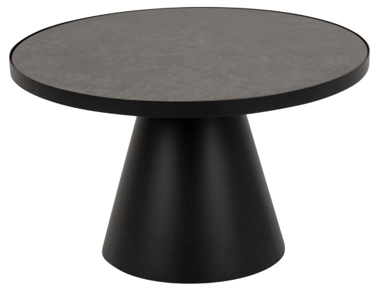Mesa de centro 'Soli' 65cm - Negro