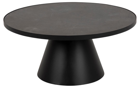 Mesa de centro 'Soli' 85cm - Negro