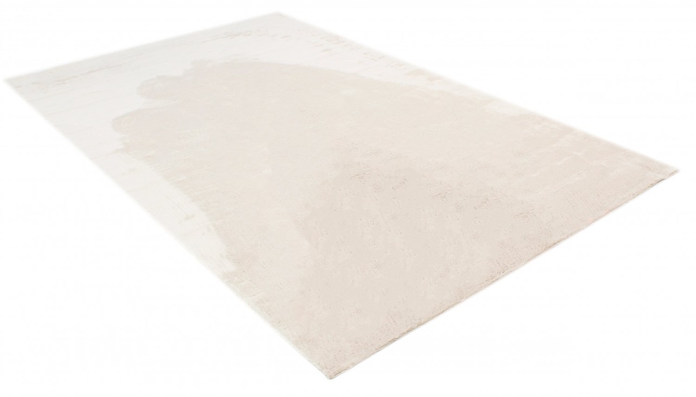 Alfombra redonda 'Aranga Super Soft' - Blanco