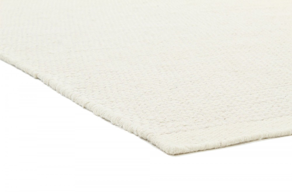 Alfombra de lana 'Coastal' - Blanco