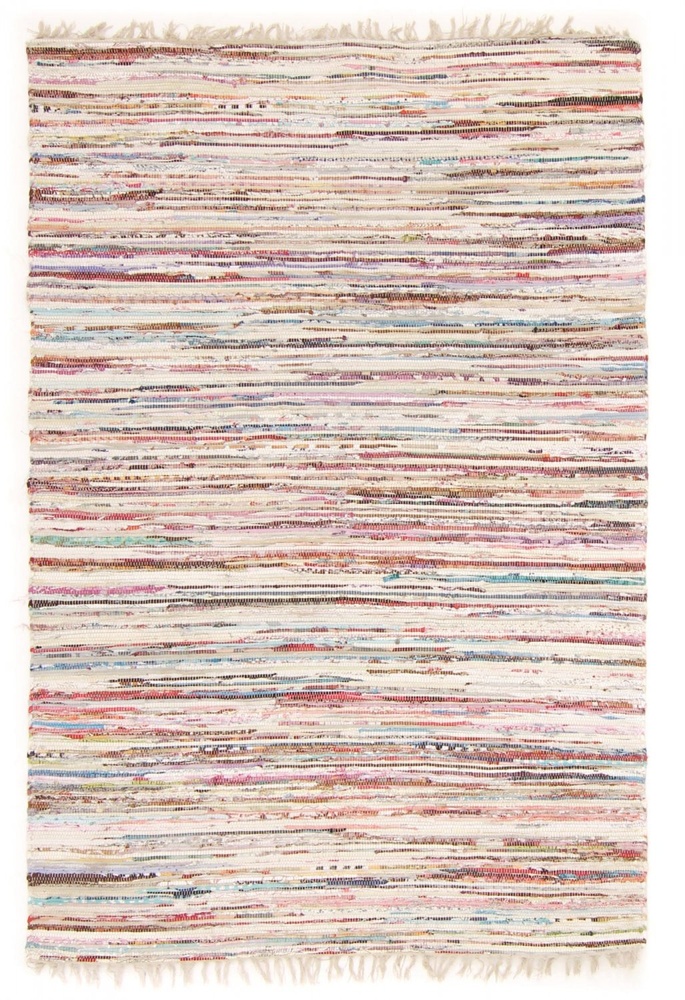 Alfombra de trapo 'Home' - Multicolor claro