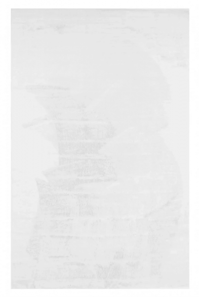 Alfombra de pelo largo 'Aranga Super Soft' - Blanco