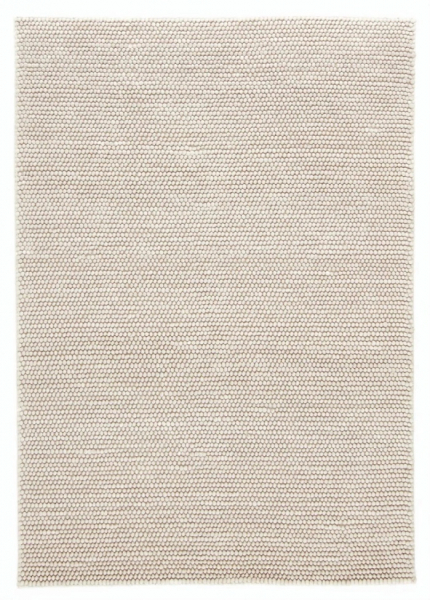 Alfombra de lana 'Avafors' - Beige