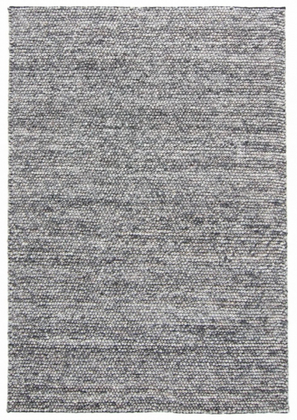 Alfombra de lana 'Avafors Wool Bubble' - Gris