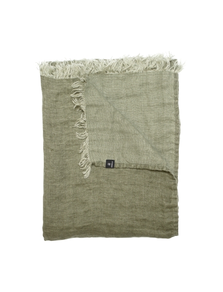 Manta 'Hannelin' 130x170 - Verde