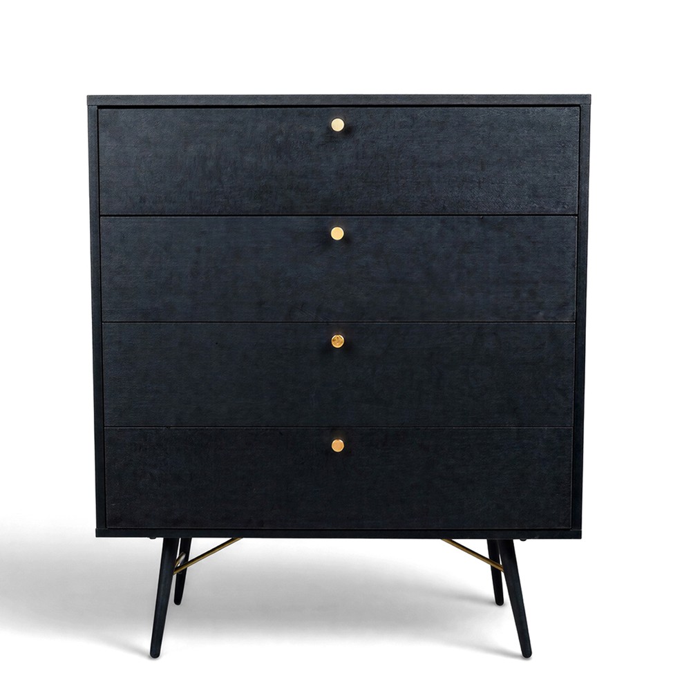 C&oacute;moda 'Lux' - Negro/Mes&oacute;n