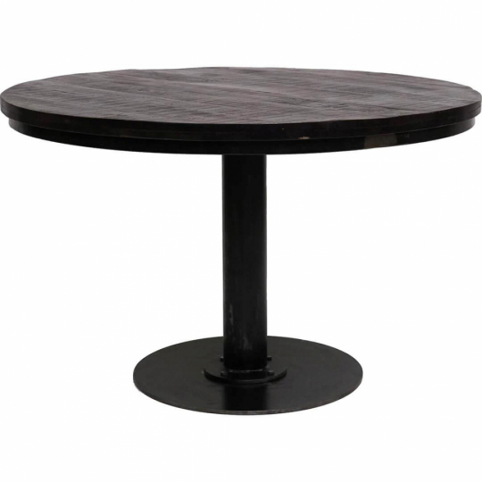 Mesa de comedor 'Jack' Redonda 120cm - Negro