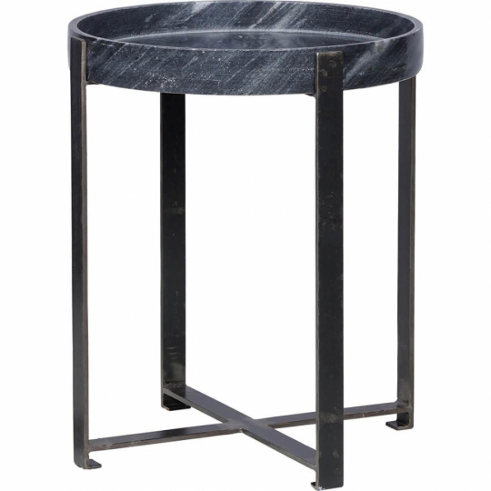 Mesa de mármol 'Harvard' - Negro