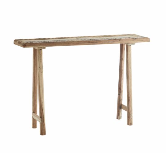 Mesa auxiliar 'Recycled' - Madera natural/reciclada