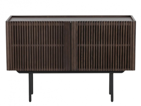 Mesa lateral 'Louvre' - Nogal