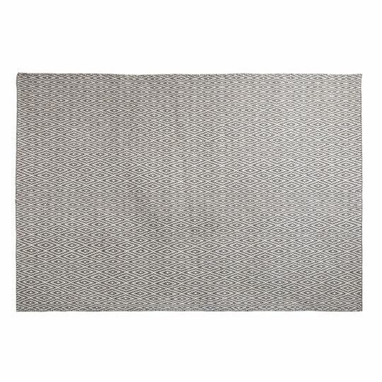 Alfombra 'Cozy Luxury' 200x300cm - Gris/Blanco