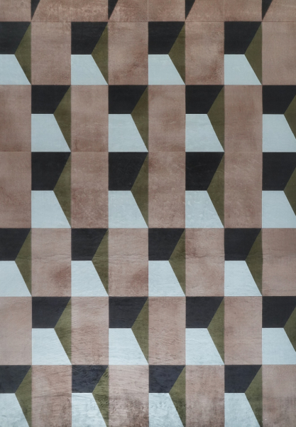 Alfombra 'Valora' - Marrón claro