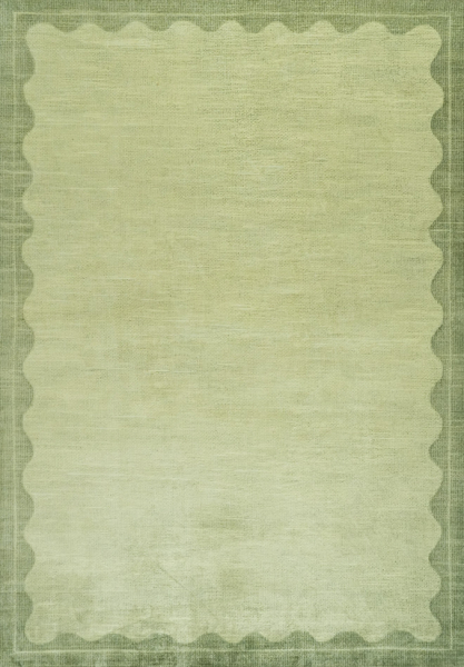 Alfombra 'Lunelle' - Verde claro