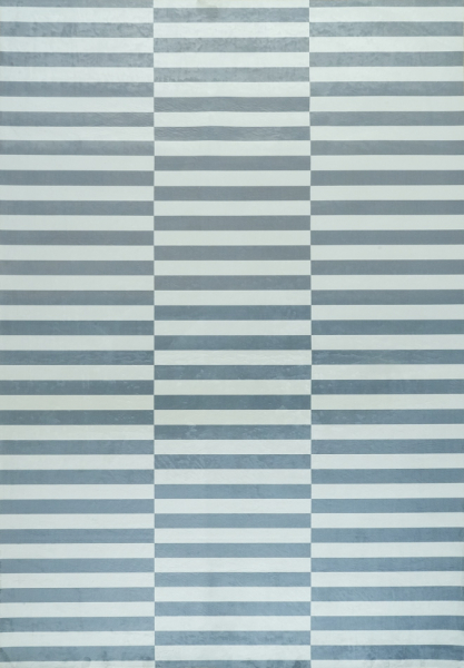 Alfombra 'Linella' - Gris/Blanco