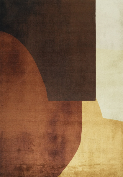 Alfombra 'Savelle' - Marrón/Beige