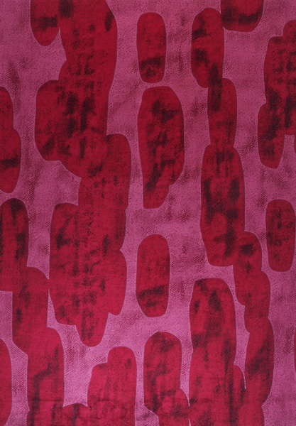 Alfombra 'Taliana' 160x230 cm - Rosa/Rojo