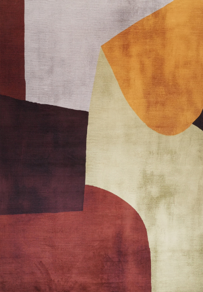 Alfombra 'Ventaro' 200x280 cm - Rojo/Multicolor