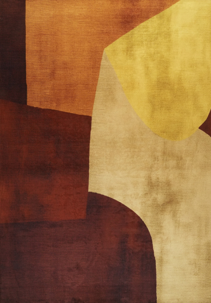 Alfombra 'Ventaro' 160x230 cm - Rojo/Naranja