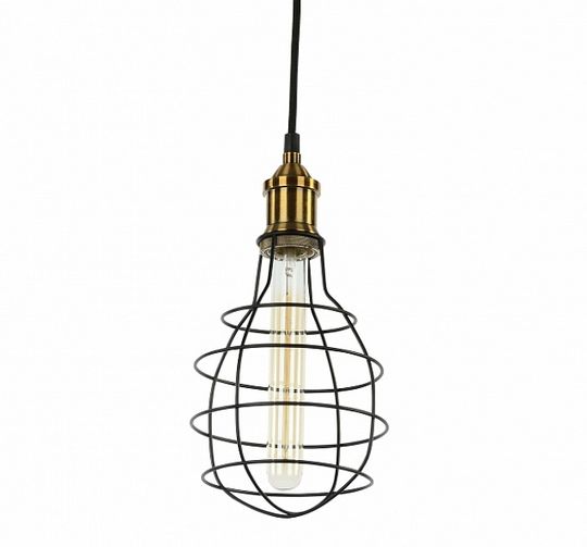 Lámpara de techo de red - Negro/Mesón