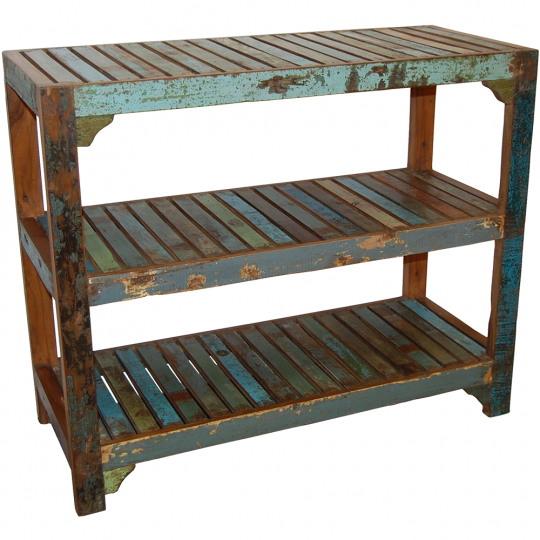 Estante 'Franklyn' - Madera reciclada