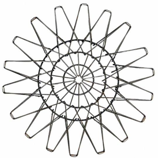 Cesta de alambre multifuncional 'Script' - Hierro