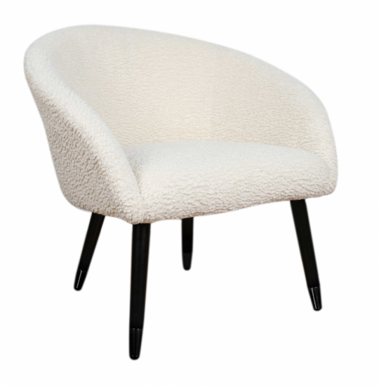 Sillón 'Puffy' - Blanco/Teddy