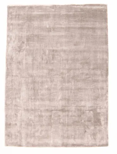 Alfombra de viscosa 'Jodhpur' 200x200cm - Gris Claro/Beige