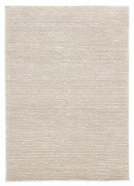 Alfombra de lana 'Avafors' 80x300cm - Beige