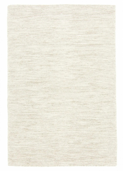 Alfombra de lana 'Dhurry' 80x150cm - Natural