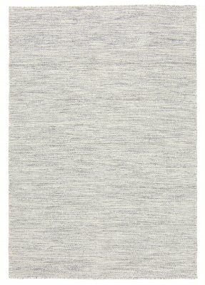 Alfombra de lana 'Dhurry' 60x120cm - Gris