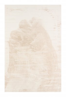 Alfombra de pelo 'Aranga Super Soft' 80x160cm - Beige