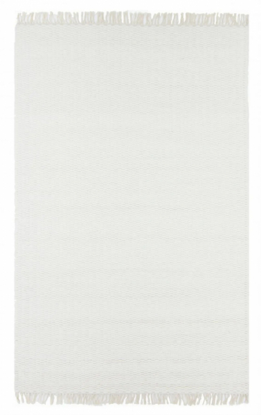 Alfombra de lana 'Cartmel' 80x150cm - Blanco roto